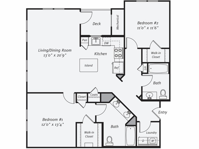 Floorplan - Avalon at the Hingham Shipyard