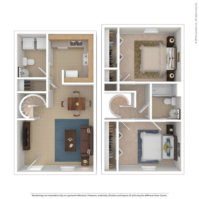 Floorplan - La Vista Oaks Apartments