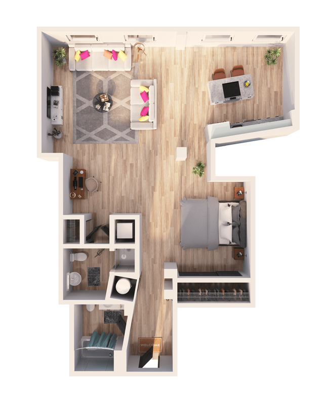 Floorplan - Roosevelt Lofts