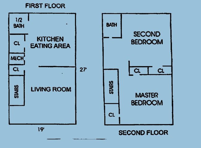 Floorplan - Les Chateaux Apartments