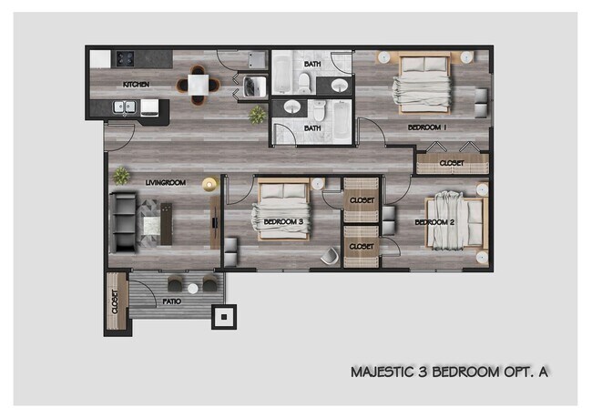 Building Photo - Unfurnished 3 Bedroom 2 Bath  Apartment With Lake-views of Table Rock Lake from each Room