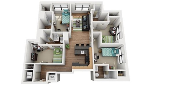 Floorplan - HH Midtown