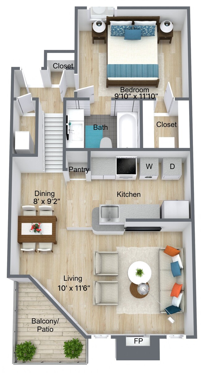 Floorplan - Bellevue West