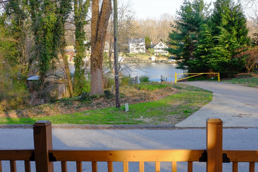 View from the front porch. - 493 Riverside Dr
