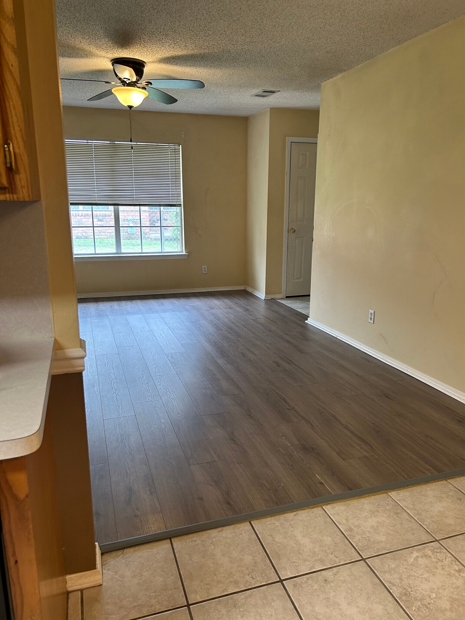 Living Room From Dining/Kitchen - 1928 Lovers Ln