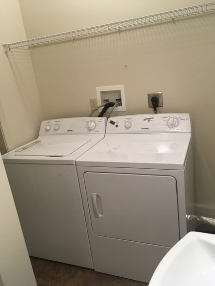 laundry in downstairs bath - 1910 Valley Green Rd