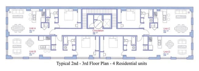 Typical Floor Plan - Central Plaza