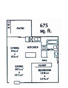 1BR/1BA - Snapp Apartments