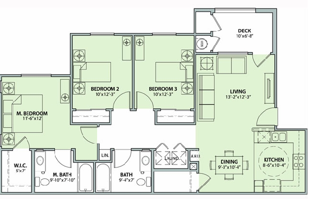 Plan 3 - Legacy Crossing I & II