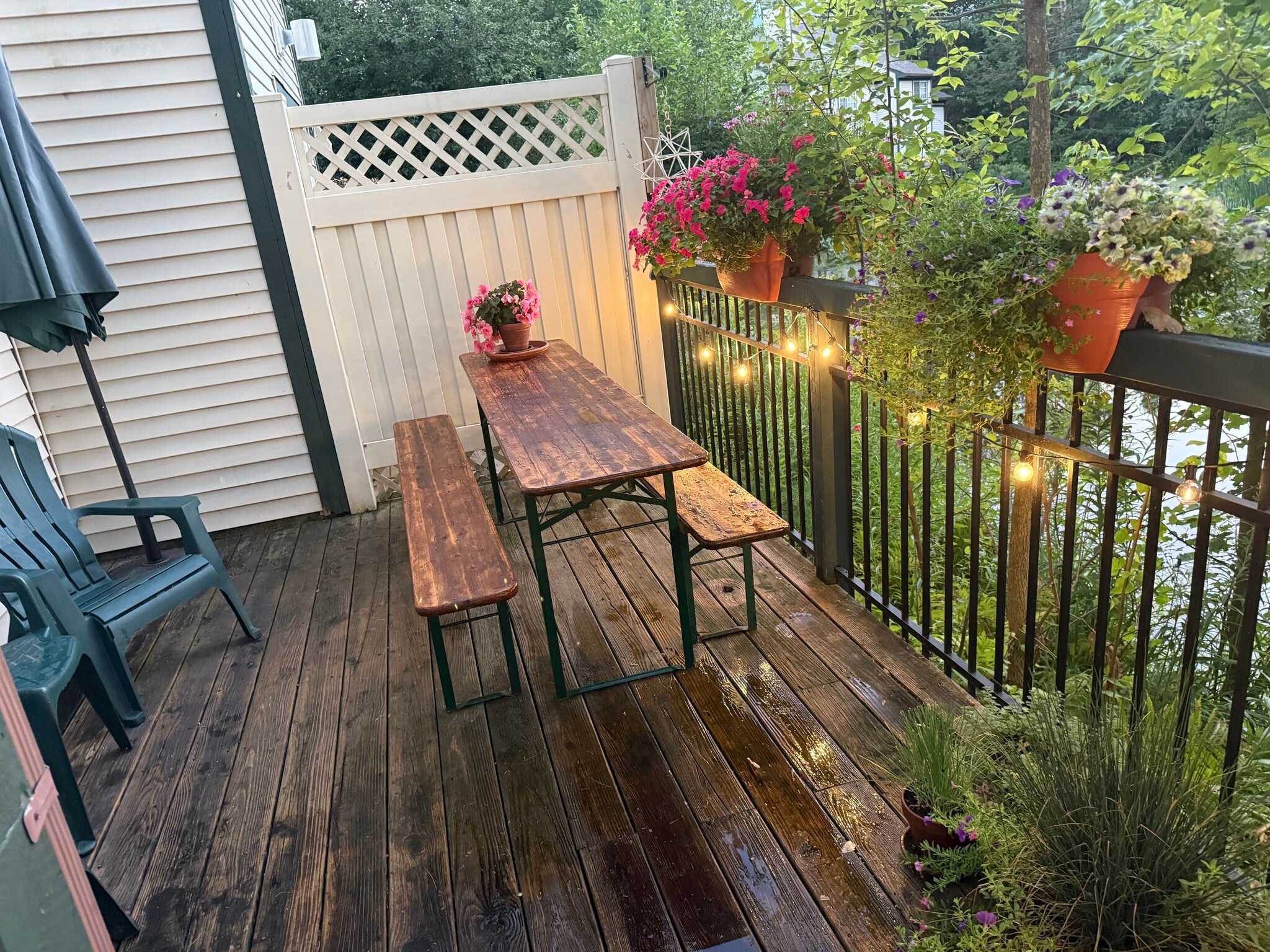 Back Deck - 21 Lake Forest Dr