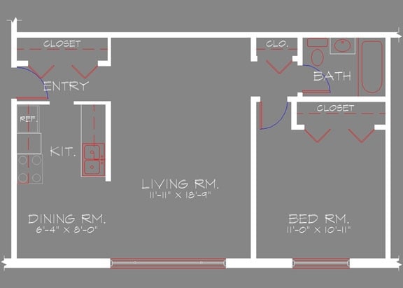 1BR/1BA - 705 W Park Ave