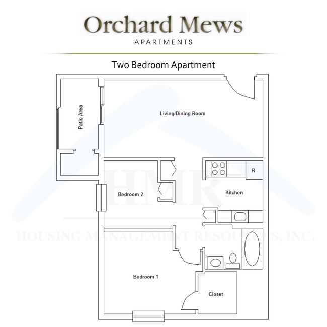 2BR/1BA - Silver Park West