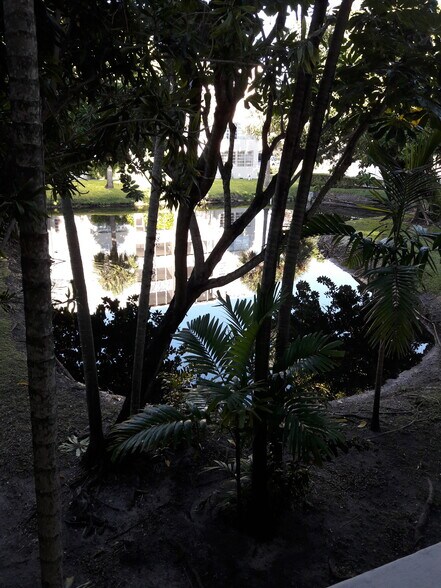 Back yard lake. - 1670 NE 191st St