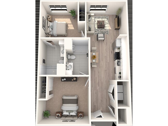 Floorplan - Alate Old Town 62+ Senior Living