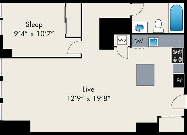 Floorplan - The Lofts at Gin Alley