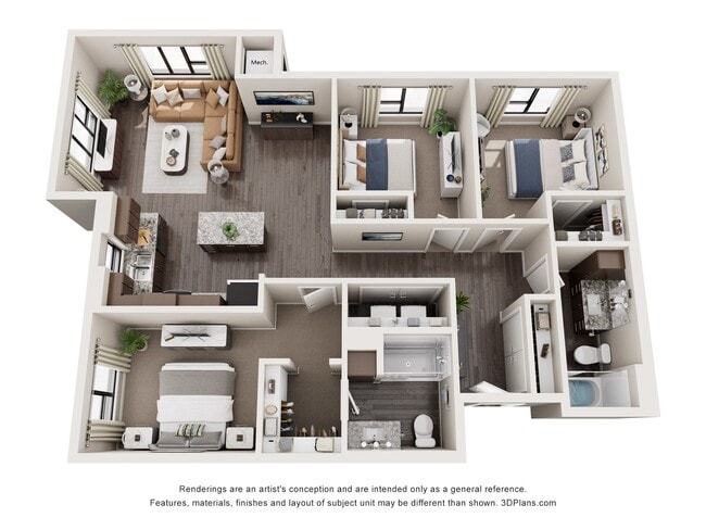 Floorplan - Decatur Landing I & II