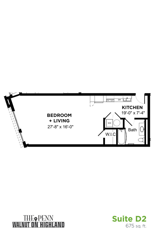 Floorplan - The Penn at Walnut on Highland