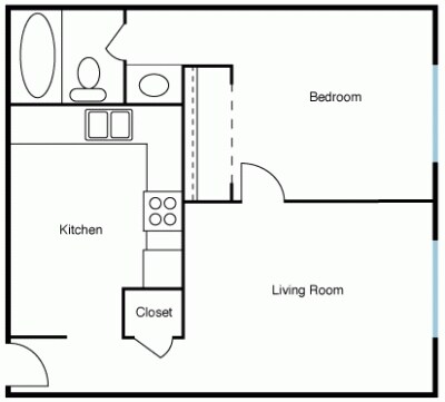 Floorplan - The Oaks at Trolley