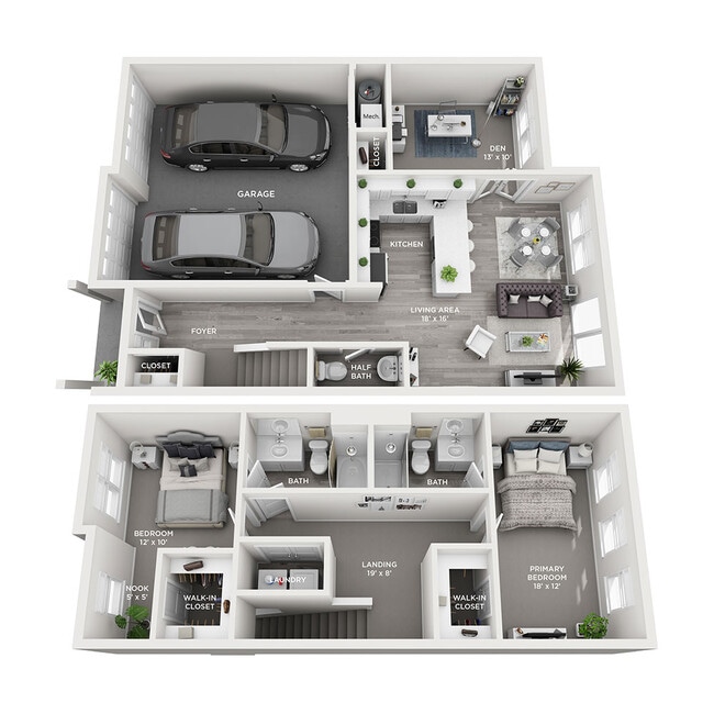 Floorplan - Village at Thirteen Hundred