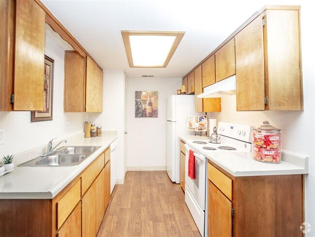 Modern Kitchen With Custom Cabinet