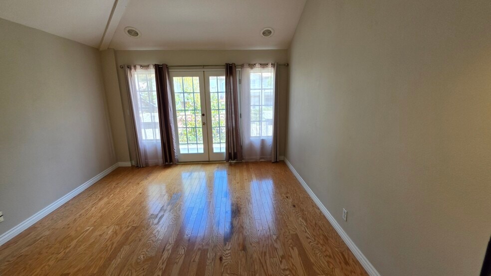 Spacious primary suite opens to deck - 644 Warwick Ave
