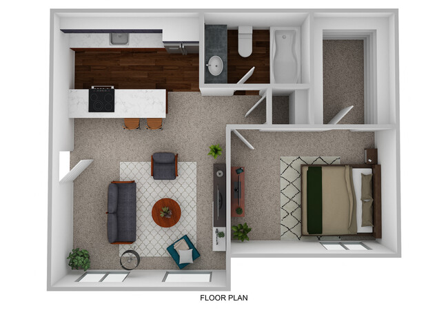 Floorplan - Harwell Apartments