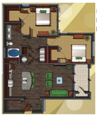 2BR/1BA - The District at Westborough