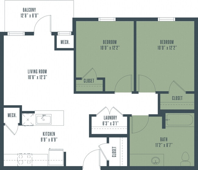 Floorplan - Tiffin Pointe