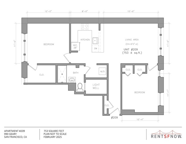 Floorplan - 990 Geary