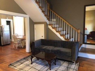 Furnished Living Room - 1214 Speed St