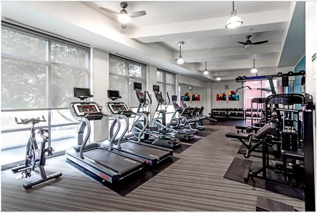 Bright, clean fitness center - 4101 Albemarle St NW