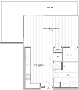 Floorplan - Domain Weho