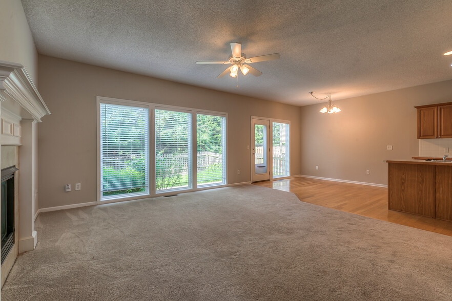 open living room dining room and kicthen - 22810 West 71st Terrace
