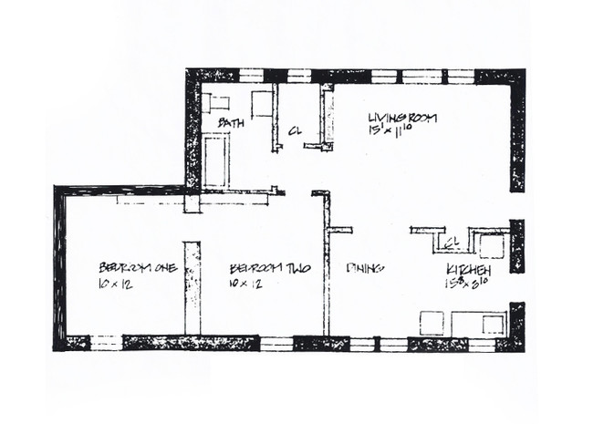 Floorplan - 543-49 W. Arlington Pl.