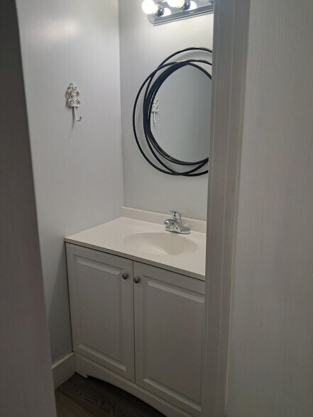 1/2 bath downstairs - 111 Center St