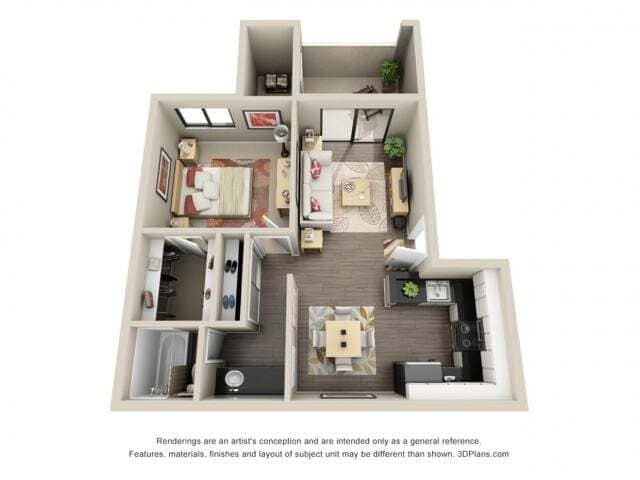 Floorplan - Paseo on University