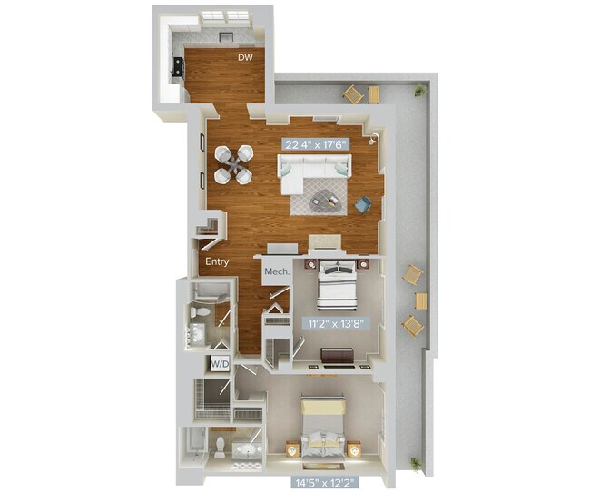 Floorplan - Avalon Clarendon