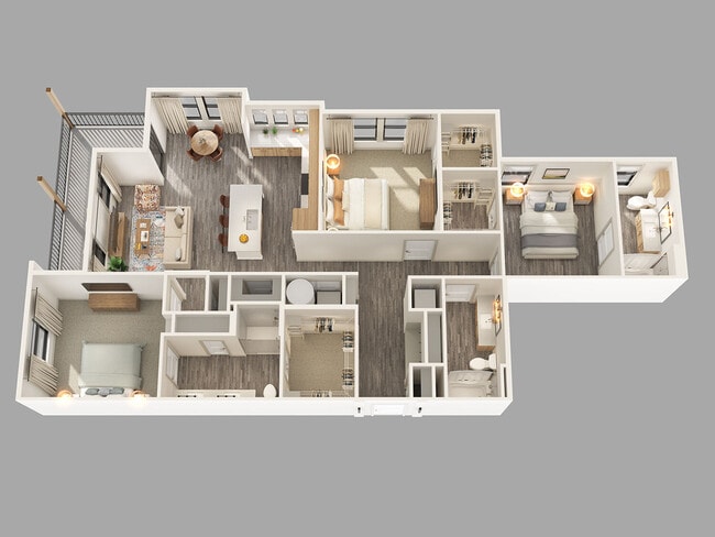 Floorplan - 717 Lehman