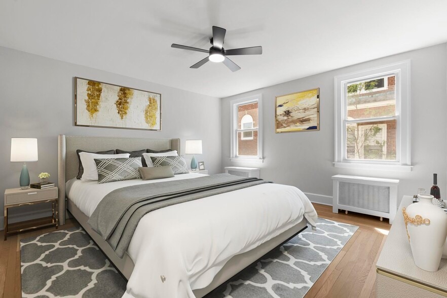 Bedroom 2 Staged - 1070 Whitney Ave