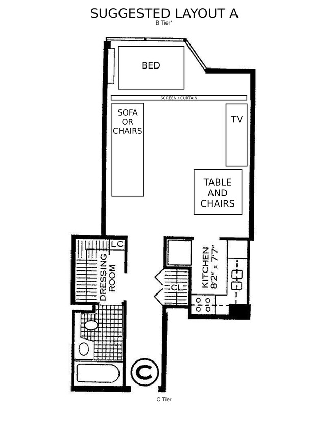 layout a - 21 W Goethe St