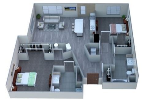 Floorplan - The Tremont