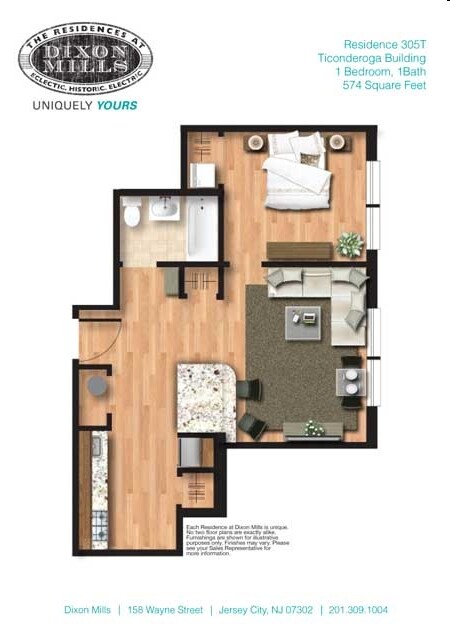 1BR/1BA - 186 Wayne St