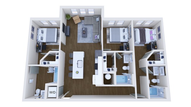 3x3 A - The Jolly Roger Student Apartments