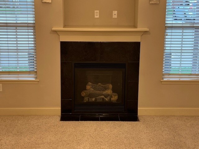 Gas Fireplace - 605 Grandview Ct