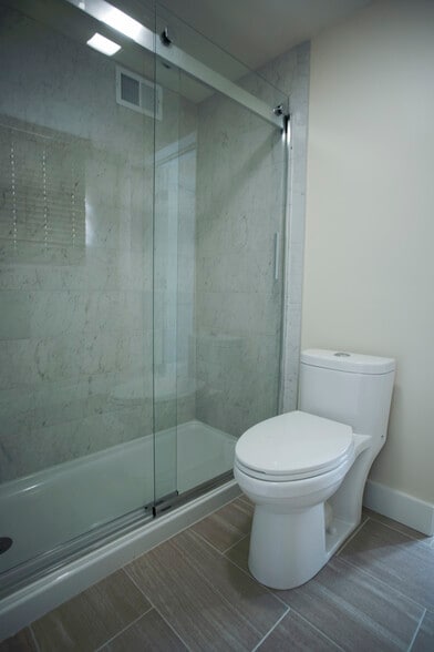 Shower and toilet room shared with adjacent room. - 3008 NE 117th St
