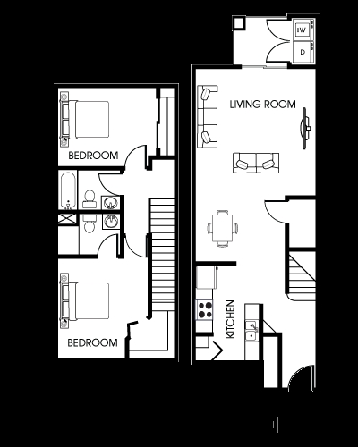 2BR/2BA - San Lucas Apartments