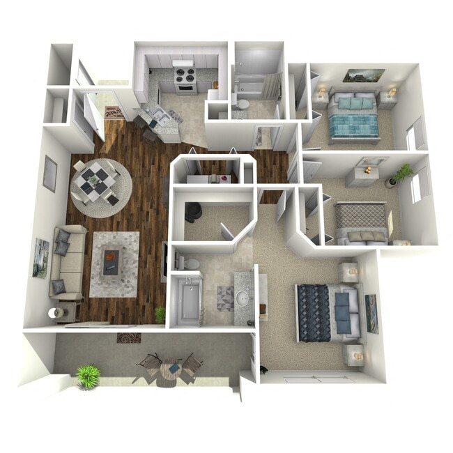 Floorplan - Orchard Park Apartments