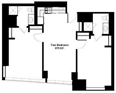 2BR/2BA - Baumhart Hall