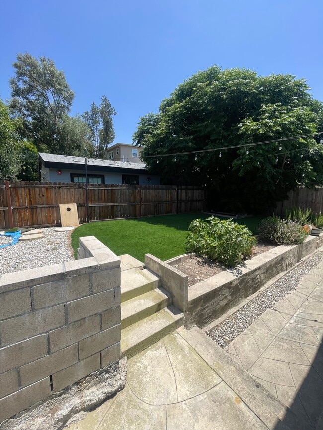 Rear Yard with Turf Area - 2825 Hermosa Ave