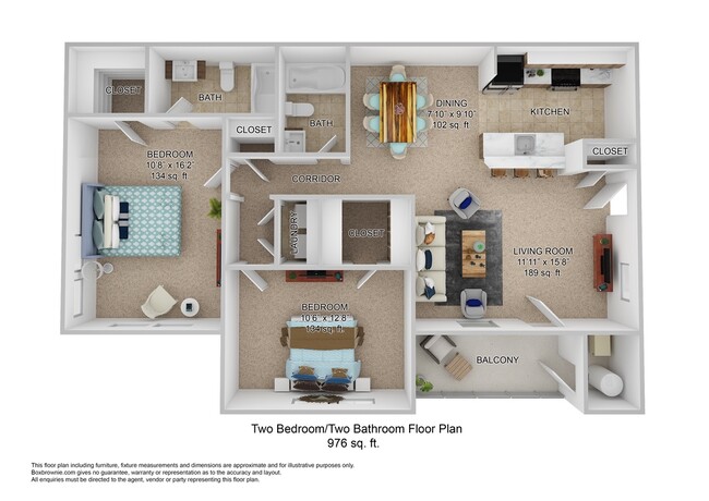 Floorplan - Abbey at South Riding